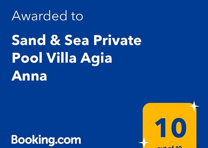 Villa & Sea Private Pool Agia Anna *