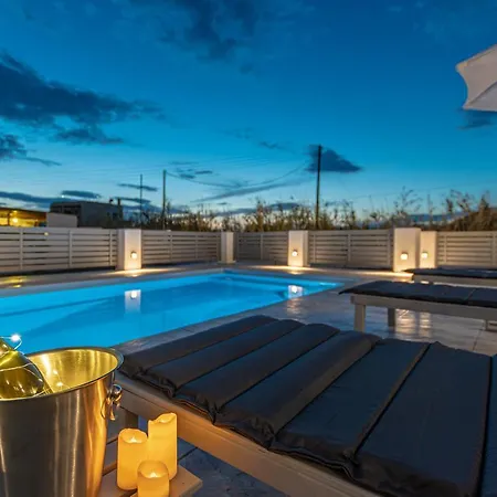 & Sea Private Pool Agia Anna Villa *