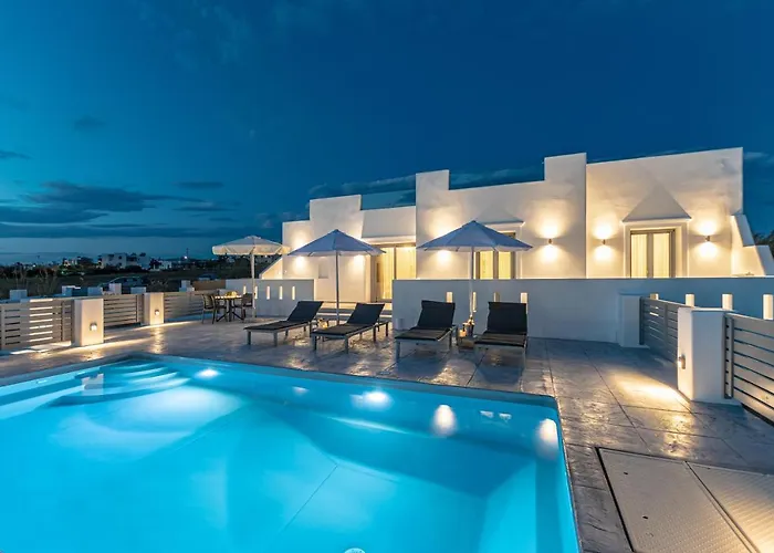 & Sea Private Pool Agia Anna Villa *